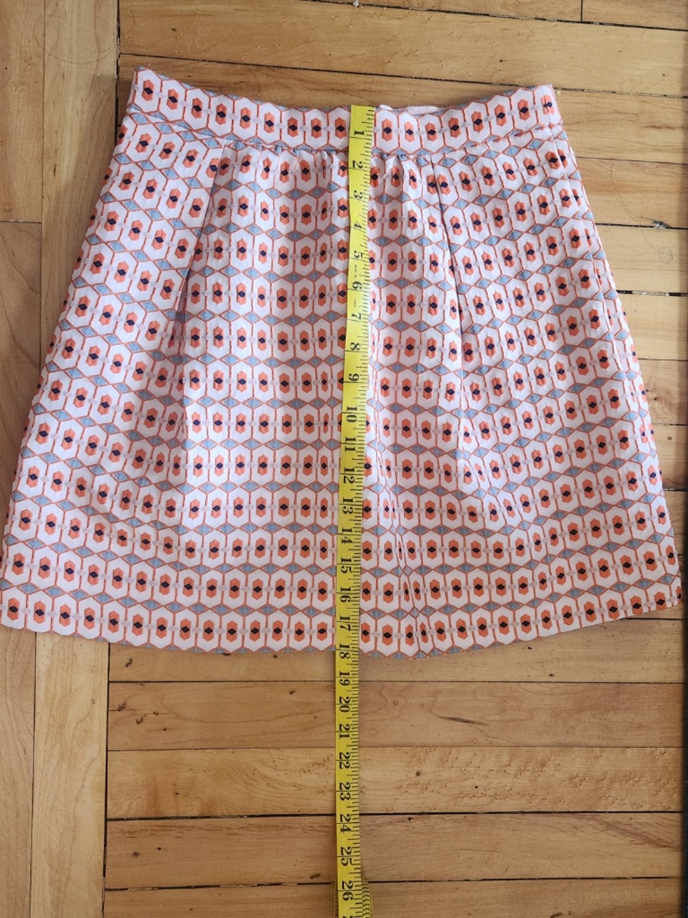 Geometric Pattern Skirt - Picture 4 of 5